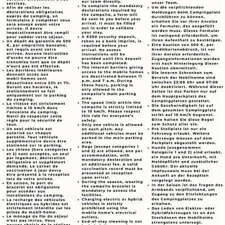 Chalet Mobile 6p Xl Climatisation Tv Wifi Parcelle Xxl Au Calme *